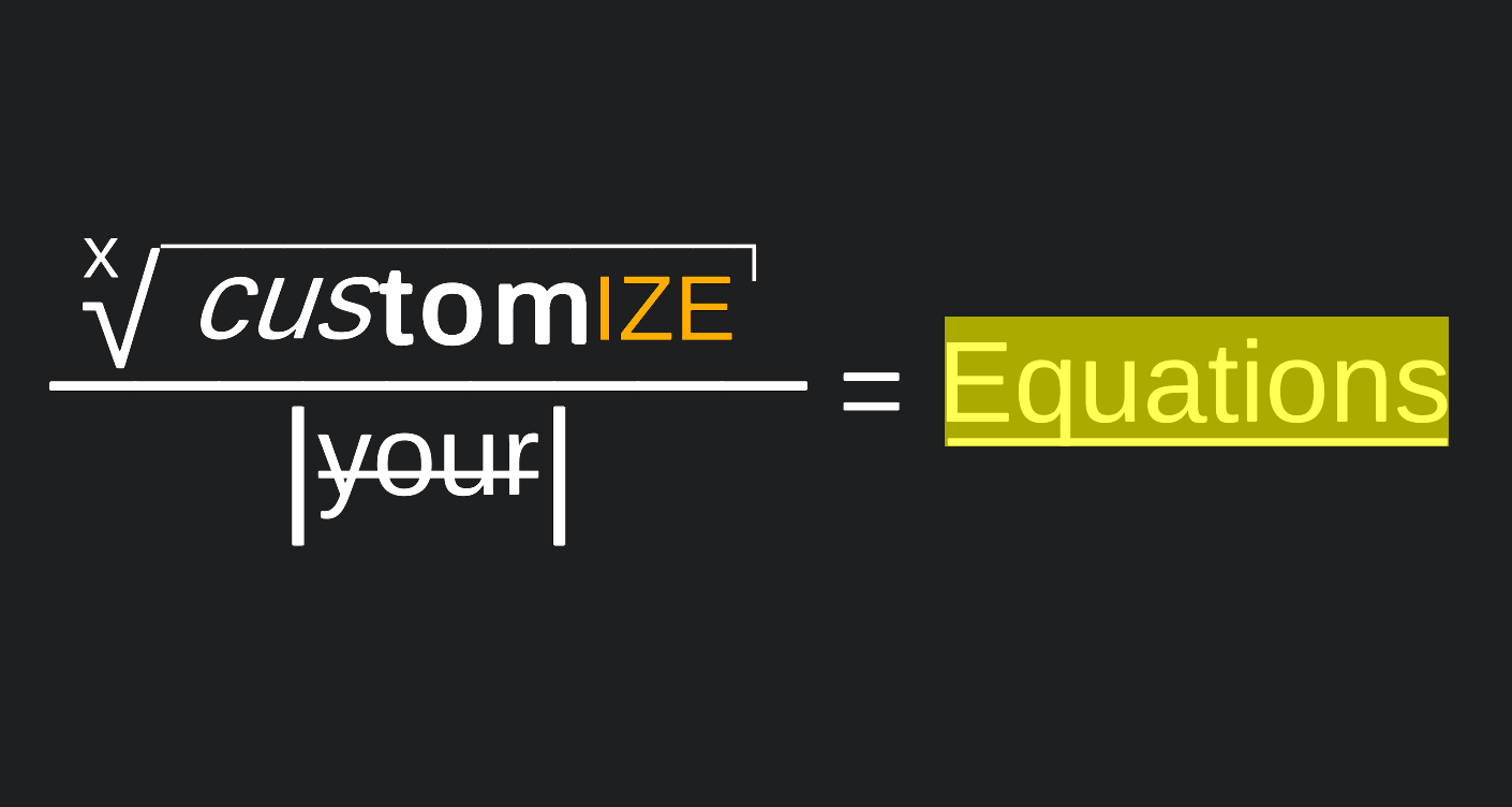 Math Equation Writer 1