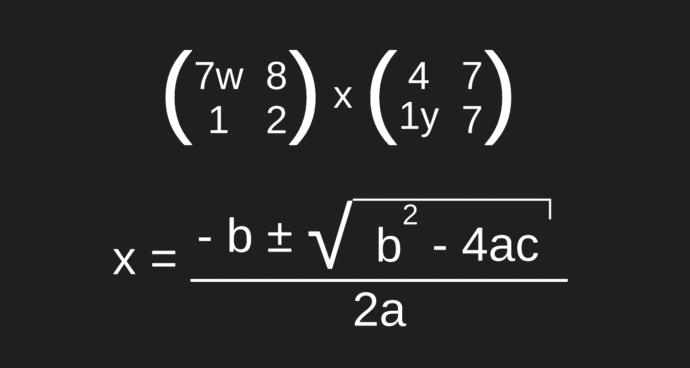 Math Equation Writer 4